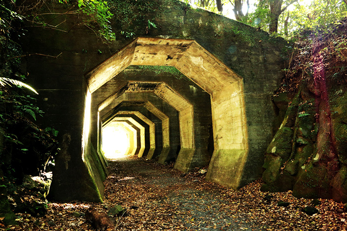 『産業遺構八角トンネル』の写真