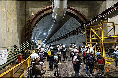 画像：トンネル入り口