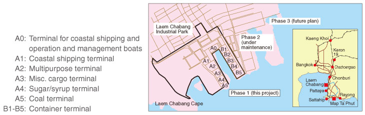 Laem Chabang Port Layout Chart