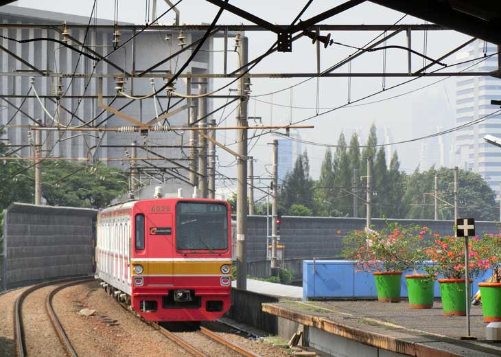 Elevated Railway with noise barrier in Jabotabek Project