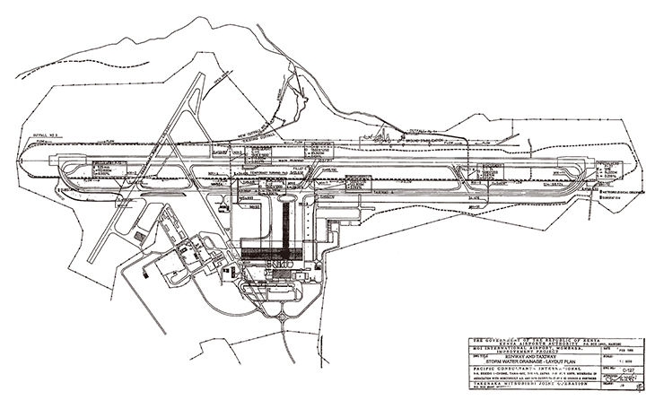 Figure: Drawings of Mombasa International Airport Expansion Project (1995)