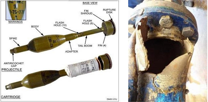 10: The UXO that Exploded, 11: Damaged Foundation Pile