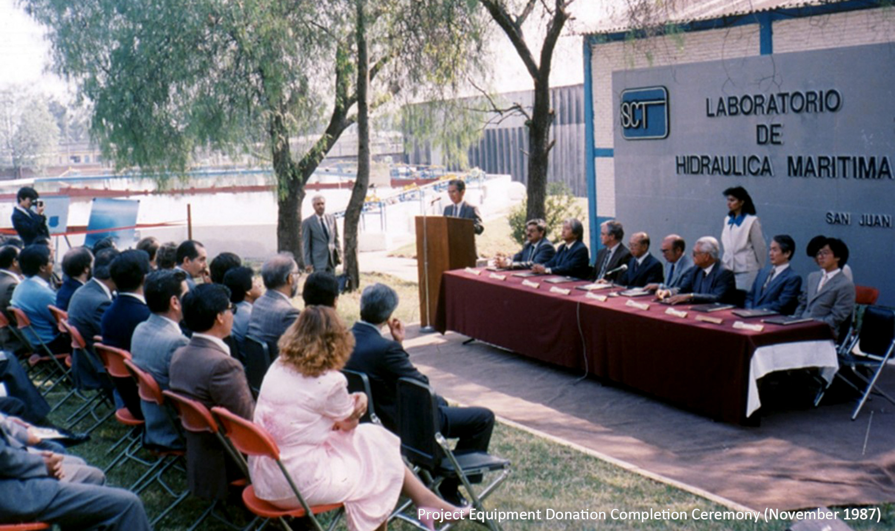Round-Pacific Japan-Mexico Port Hydraulic Research Network Starting with Mexico Port Hydraulic Center Project