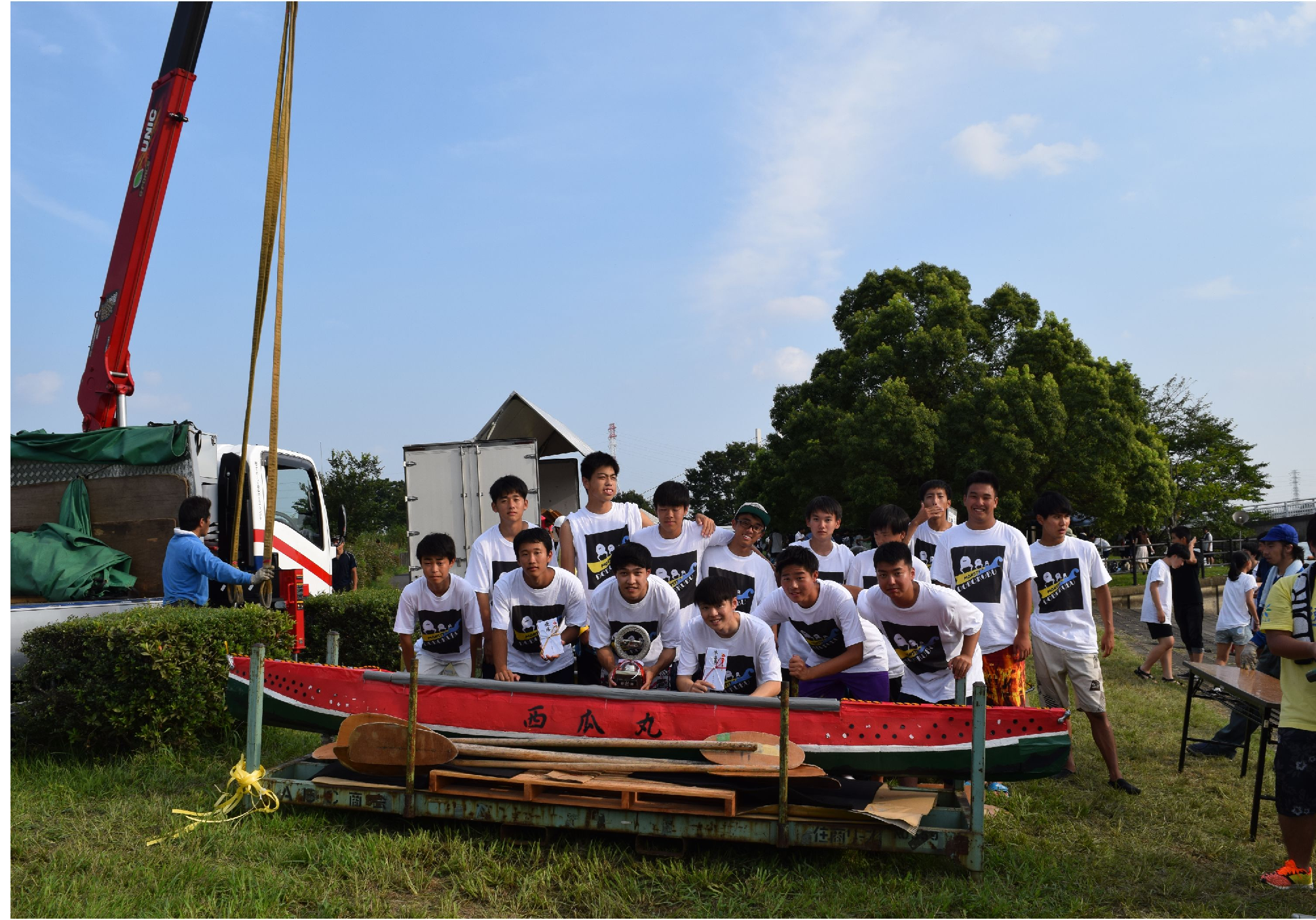 総合優勝：新潟県立新潟工業高等学校B 西瓜丸