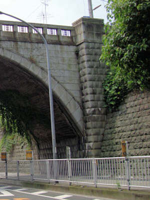 画像：櫻道橋の親柱