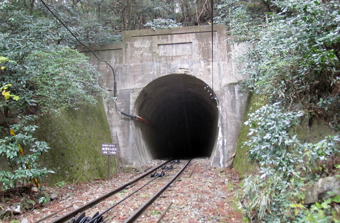 画像：現在の長峰トンネル