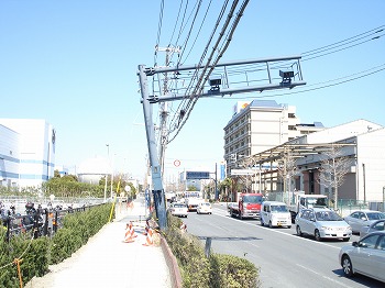 浦安市舞浜2（道路センサー塔）