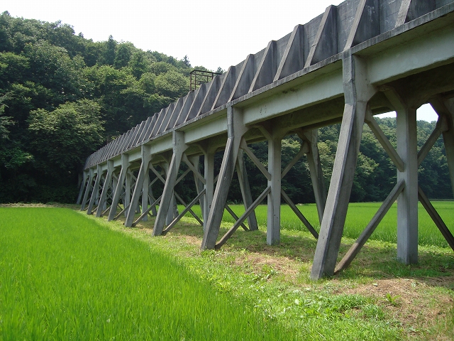 黒川発電所膳棚水路橋