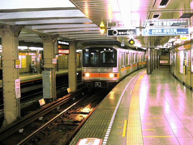 銀座線　浅草駅～新橋駅間