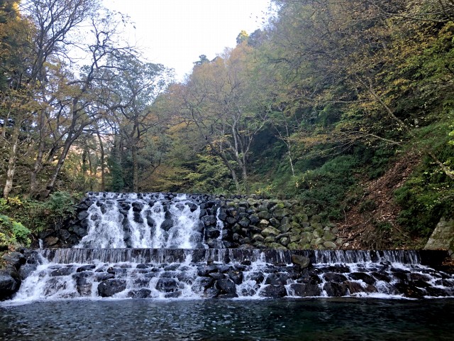 鬼谷川砂防堰堤