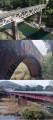 旧国道42号の煉瓦構造物群-旧舟木橋、神瀬橋、落瀬橋