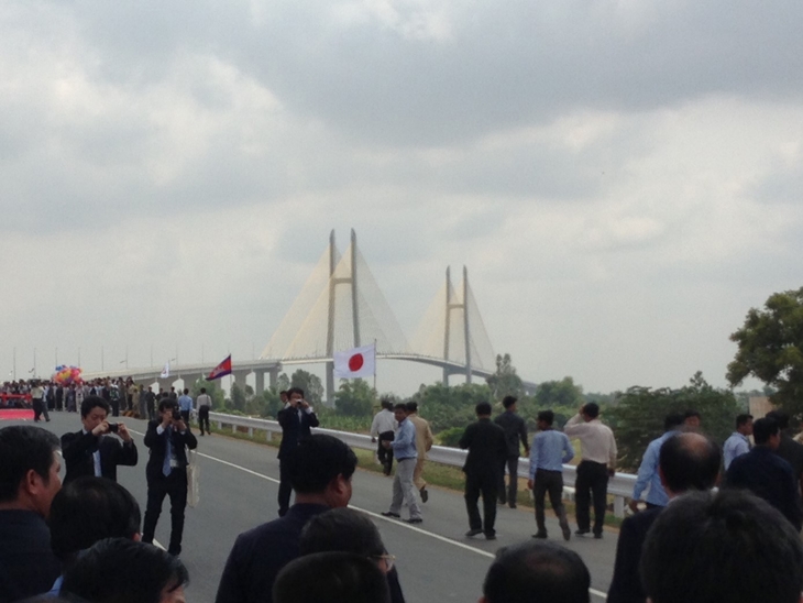 The Completed Tsubasa Bridge and the Inauguration Ceremony