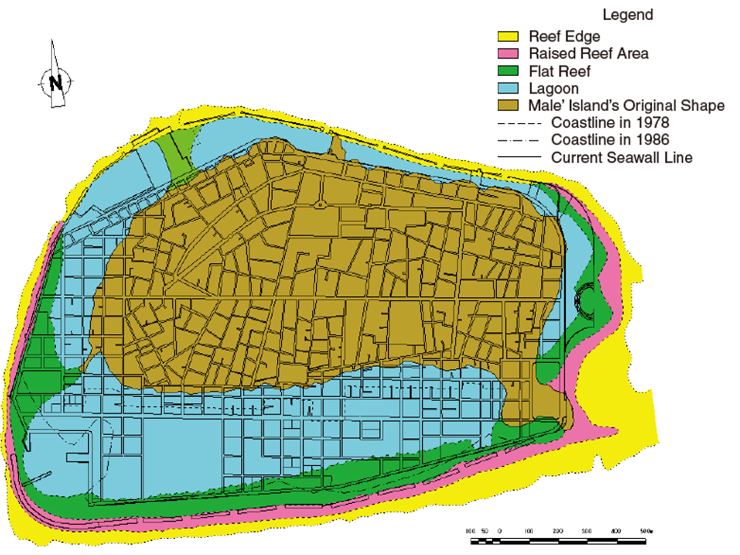 History of Male’ Island Development