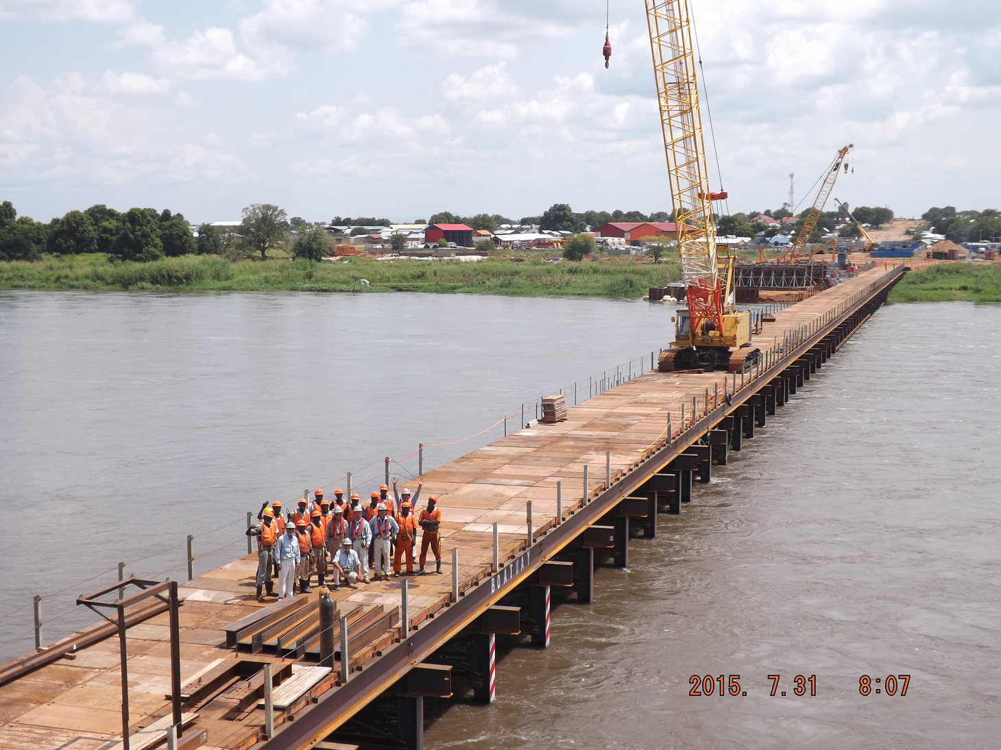Photo 4: Temporary Bridge Completion