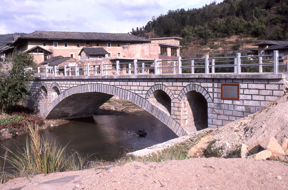 中国 湖坑郷のアーチ橋 II