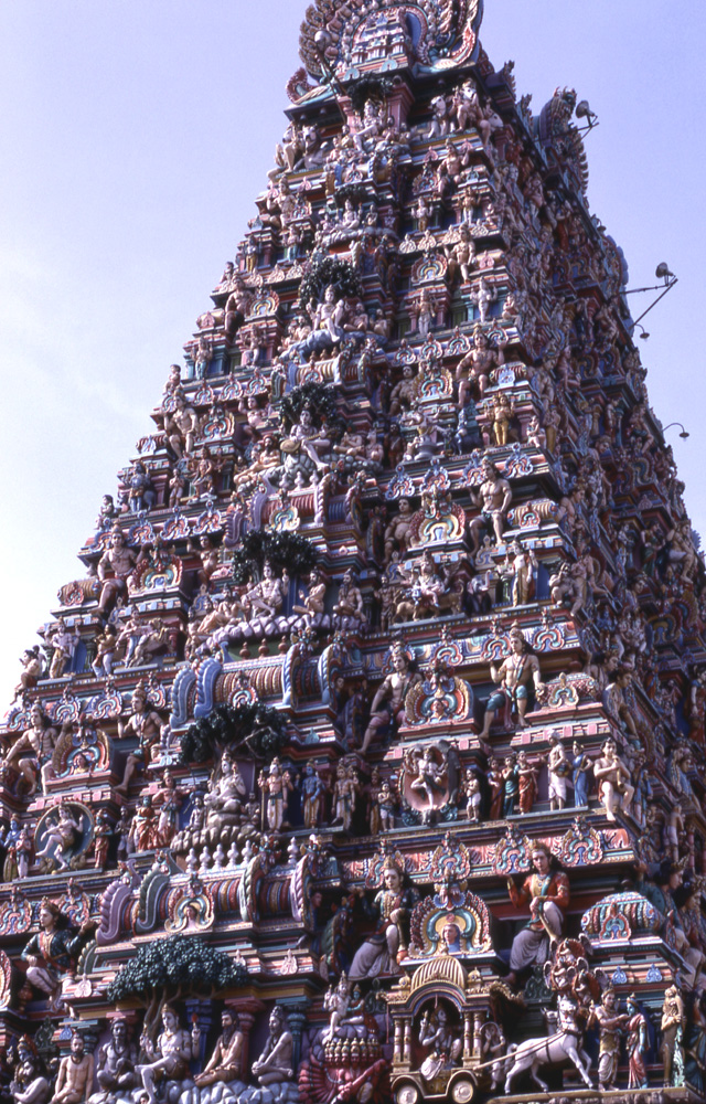 インド ミーナークシー寺院