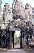 アンコール・トムの門　 / カンボジア / アンコール