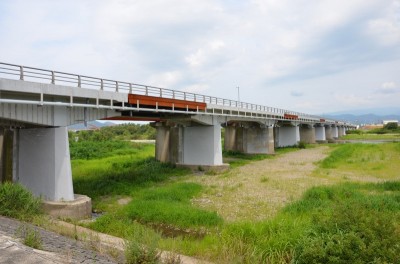 平成26年度 田中賞作品部門　拡幅と耐荷性向上による源太橋の再生