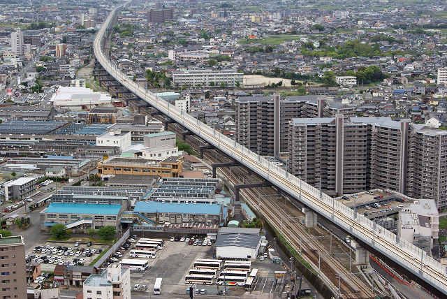 Kyushu Shinkansen Matsubara Intersection Bridge