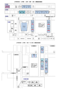 会場図：工学部