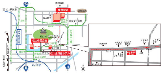 交流会詳細地図